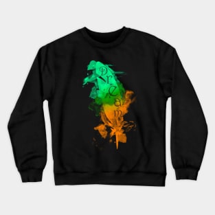 Dream (Mint & Orange) Crewneck Sweatshirt